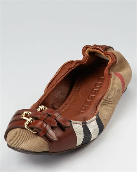 big girls burberry flats|Burberry women's shoes.